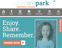 Tablet Screenshot of cohenandpark.com